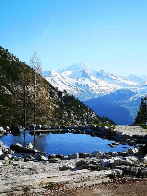 Les Arcs  Appartement Montagne Spacieux, Piscine, Spa A Arc 1950 מראה חיצוני תמונה